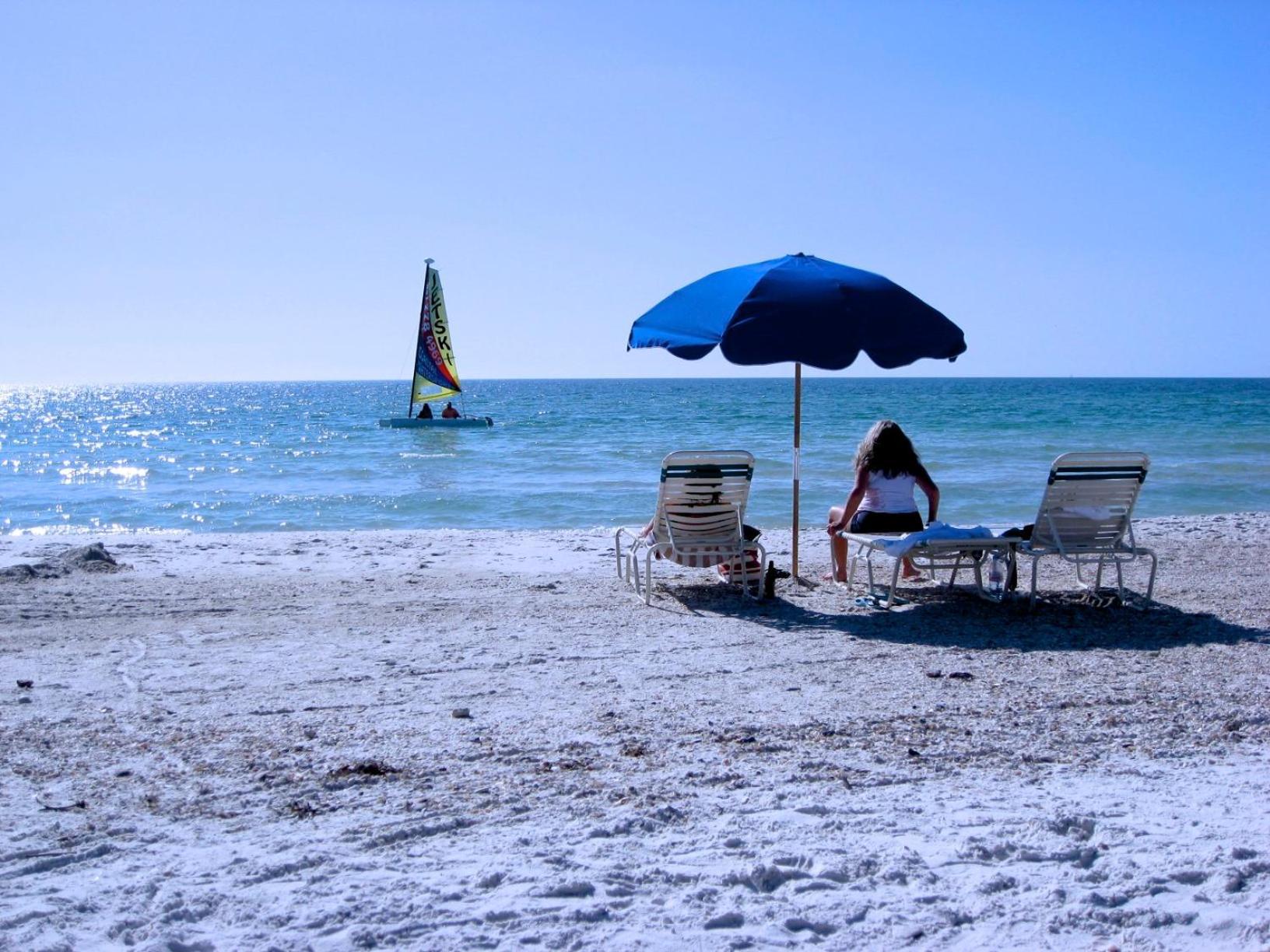 Anna Maria Island Beach Palms 8B Bradenton Beach Bagian luar foto